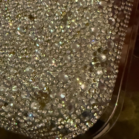 House of Harlow 1960 Silver Crystal Clutch! - Picture 11 of 13